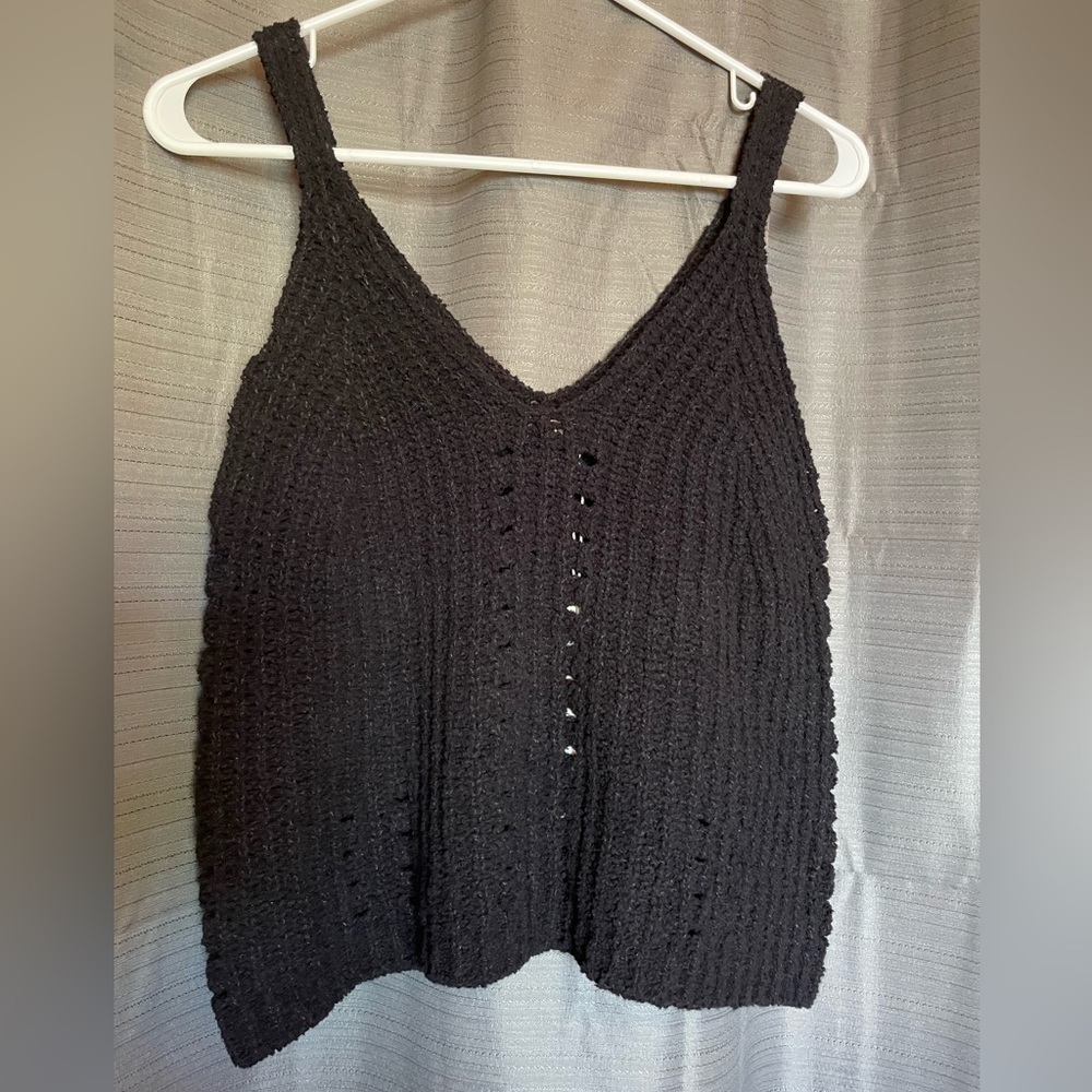 Lovestitch black tank top - Picture 2 of 10